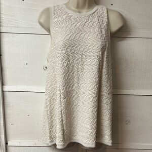Postmark by Anthro ivory textured top